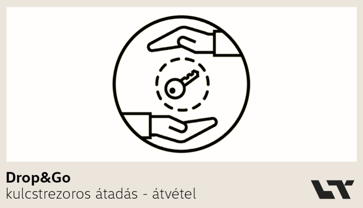 Drop & Go kulcstrezor