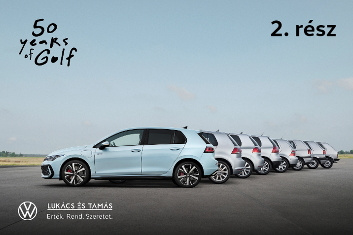 50 éves a Golf