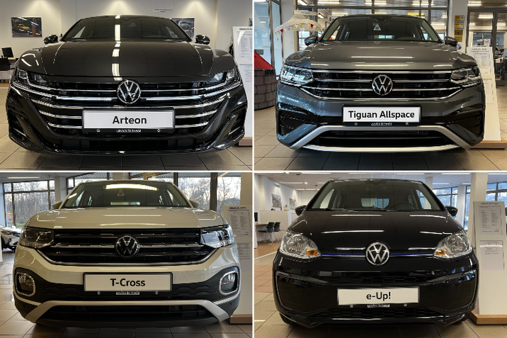 Volkswagen modellek raktárról készletakcióval