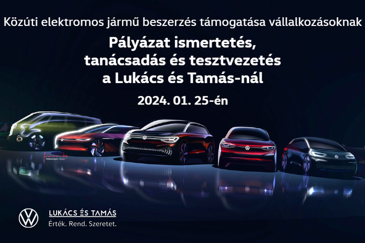 Elektromos autó pályázat