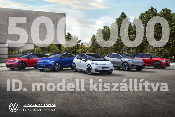 500.000 ID. modell kiszállítva