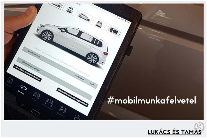 Mobil munkafelvétel