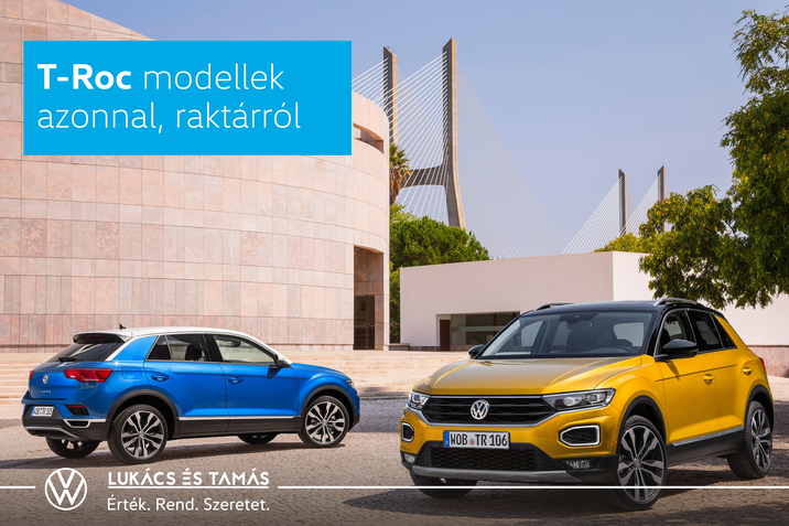 T-Roc raktárról