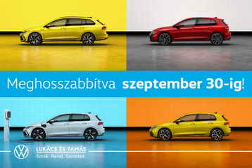 Volkswagen Golf kiemelt kedvezménnyel