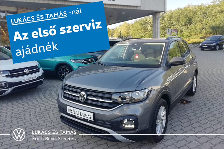 T-Cross ajándék első szerviz